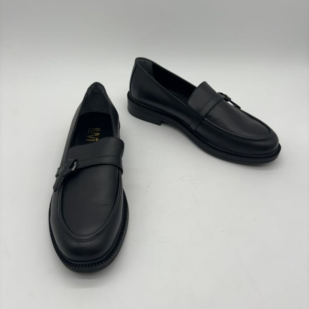 unknown brand Leather Loafers in Black